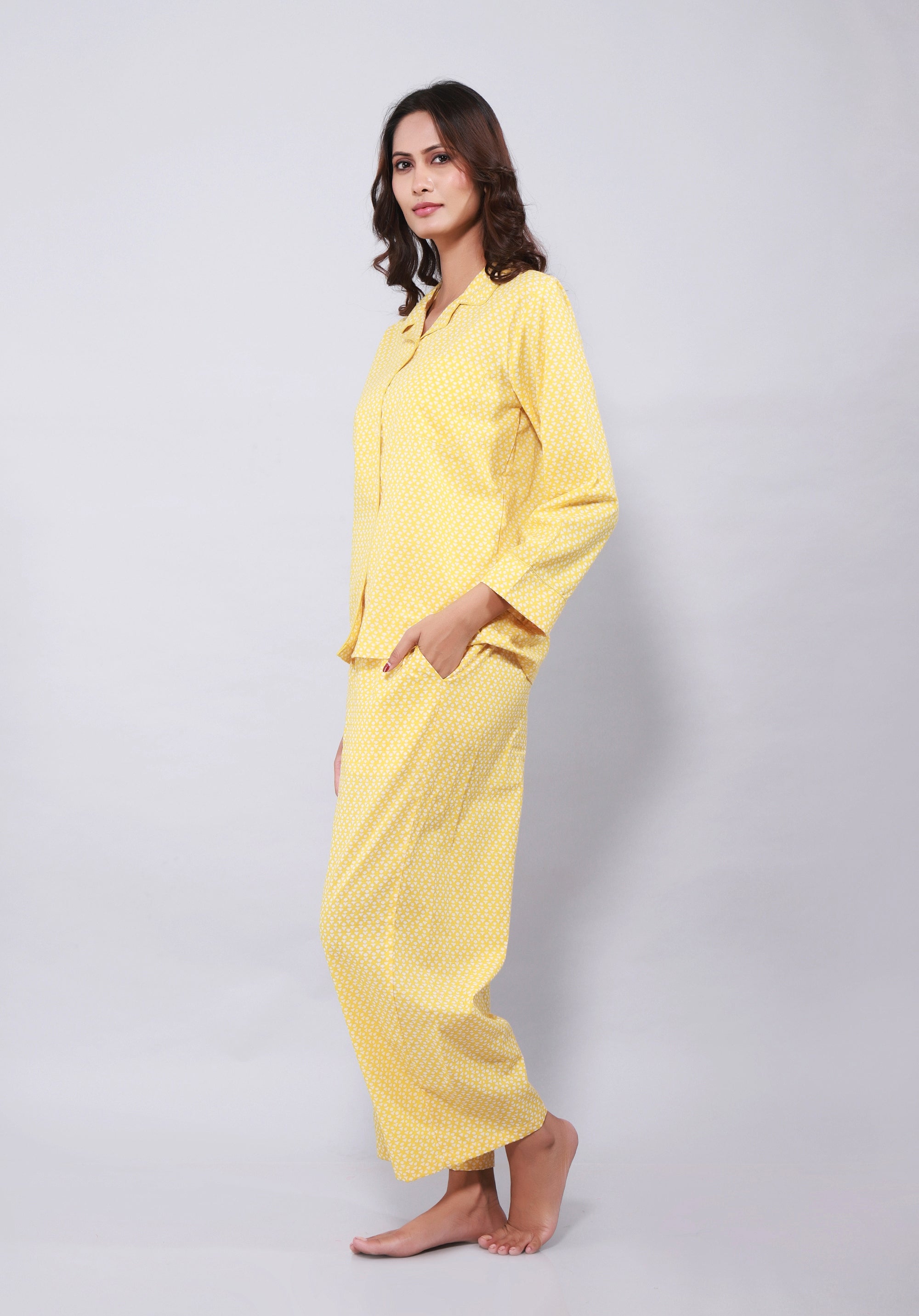 Women printed nightsuit