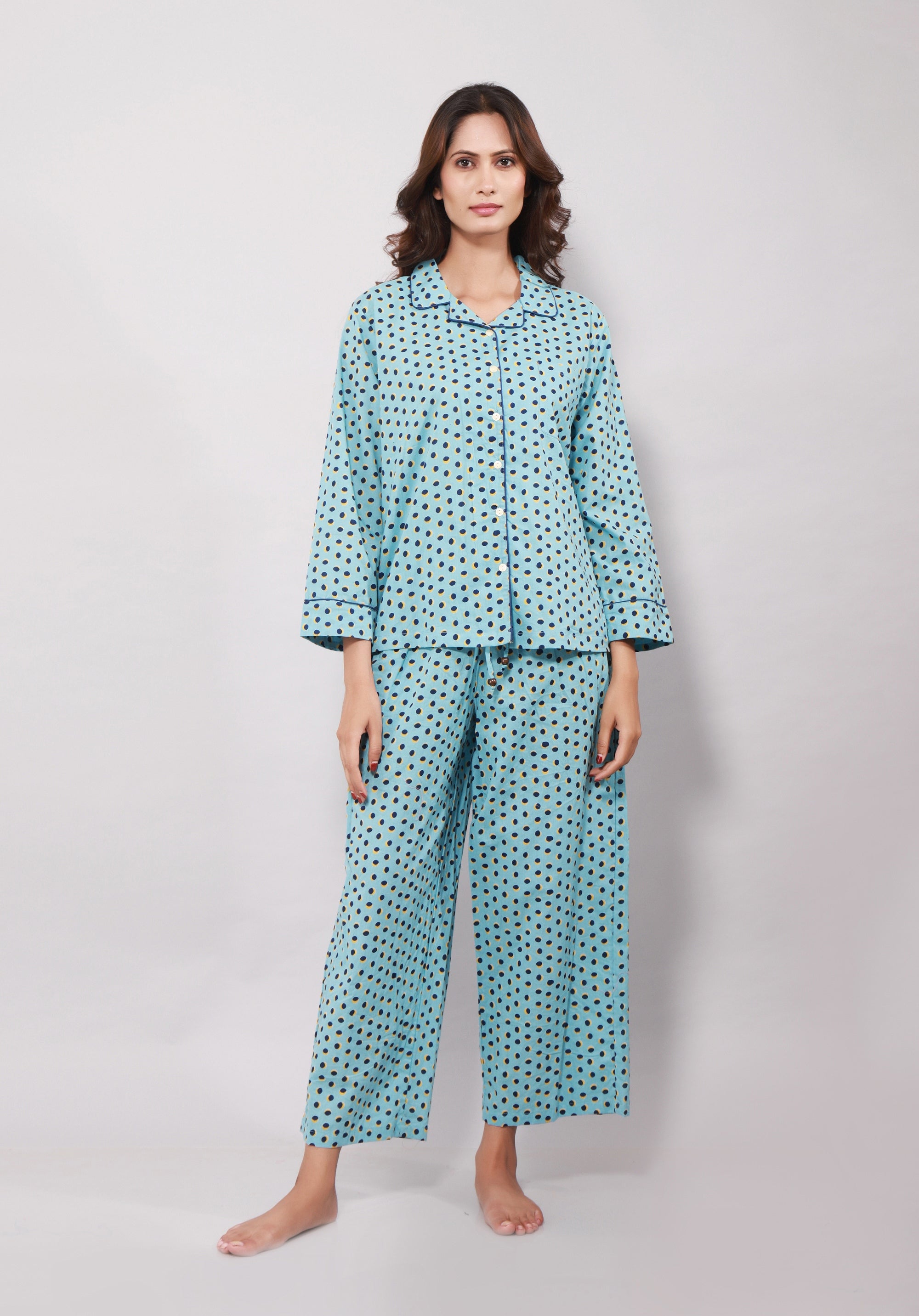 Women printed nightsuit