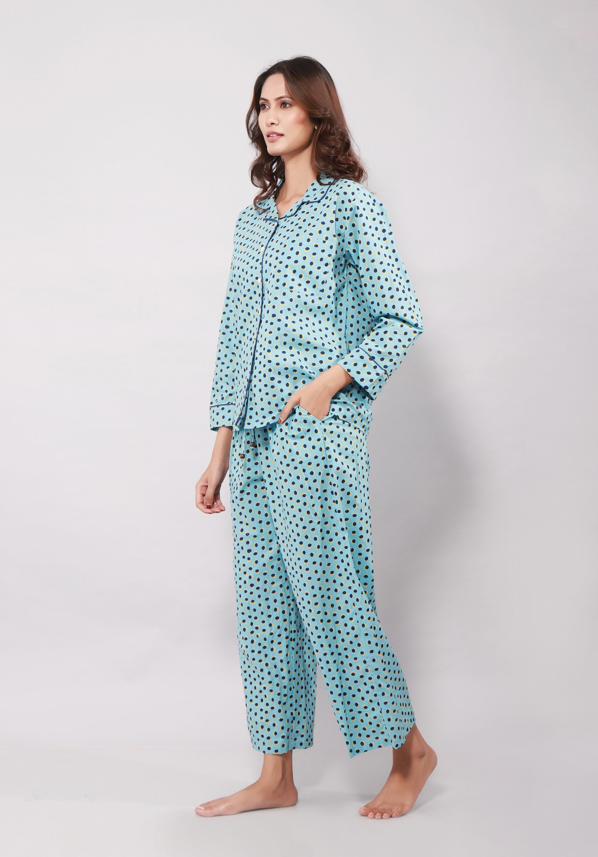 Women printed nightsuit