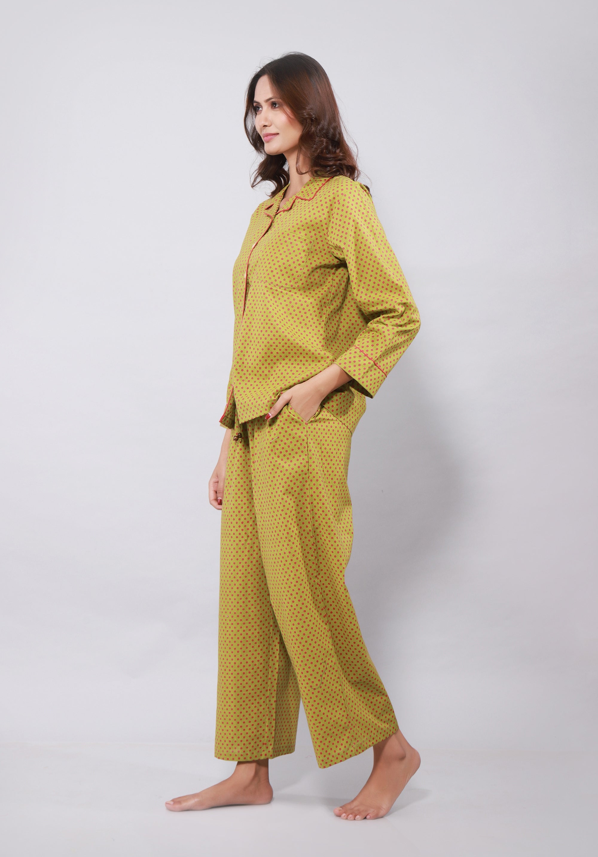 Women printed nightsuit