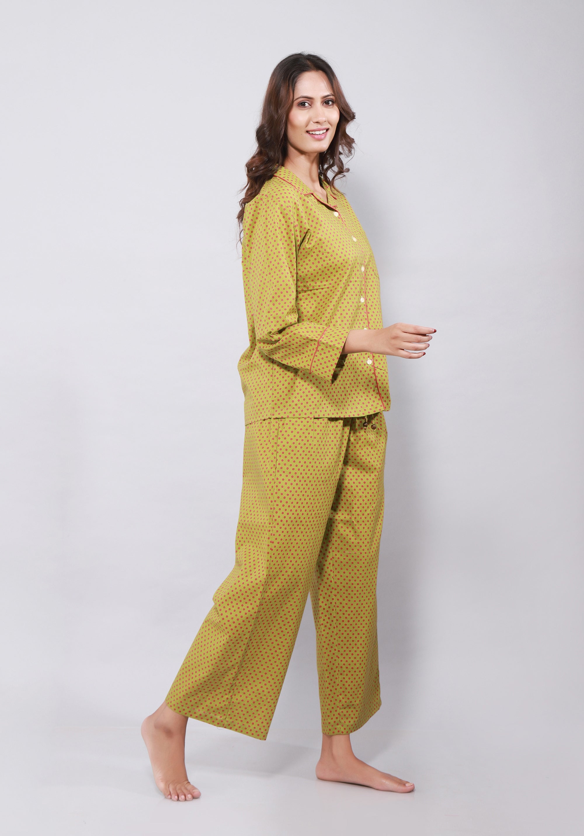 Women printed nightsuit