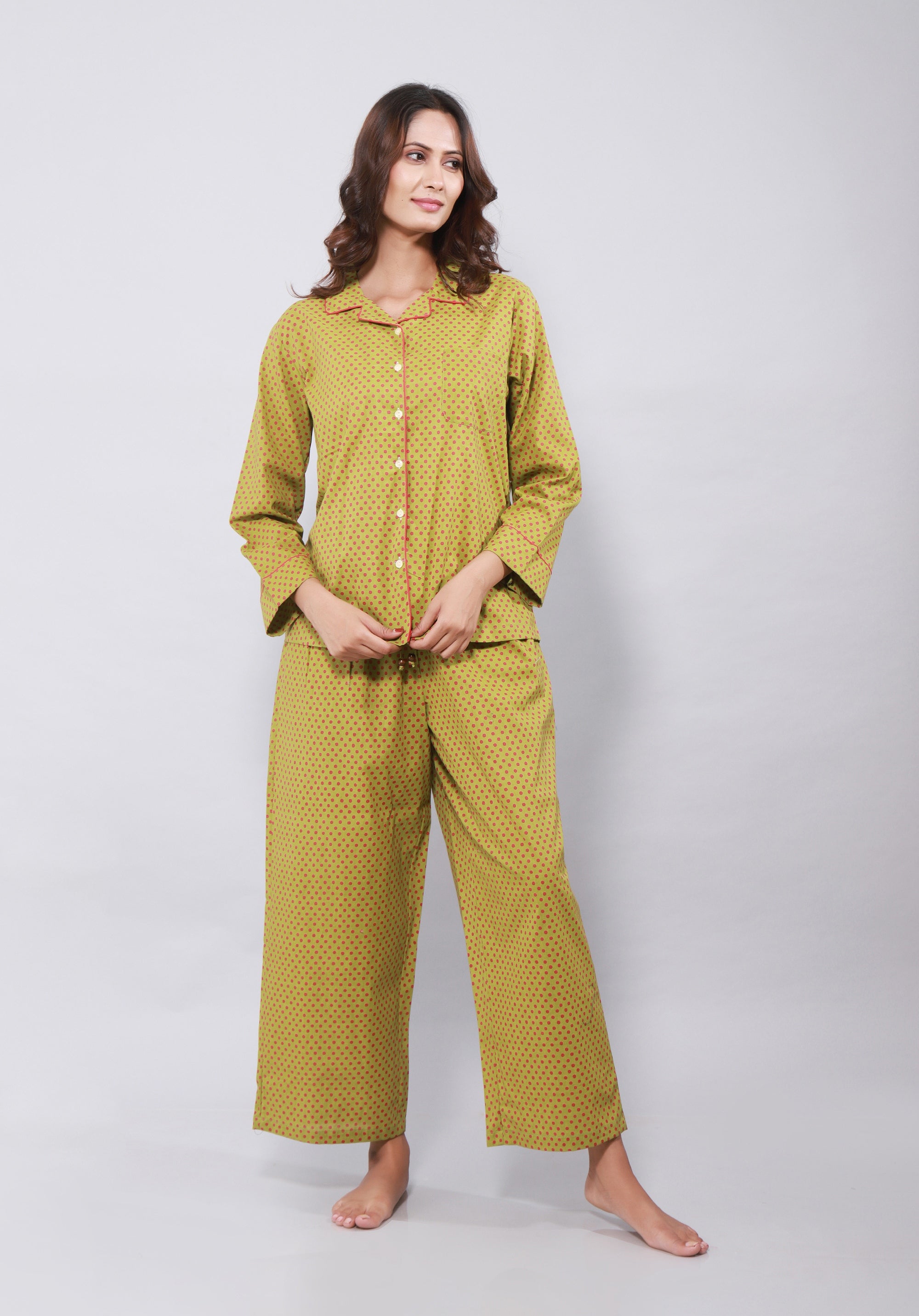 Women printed nightsuit