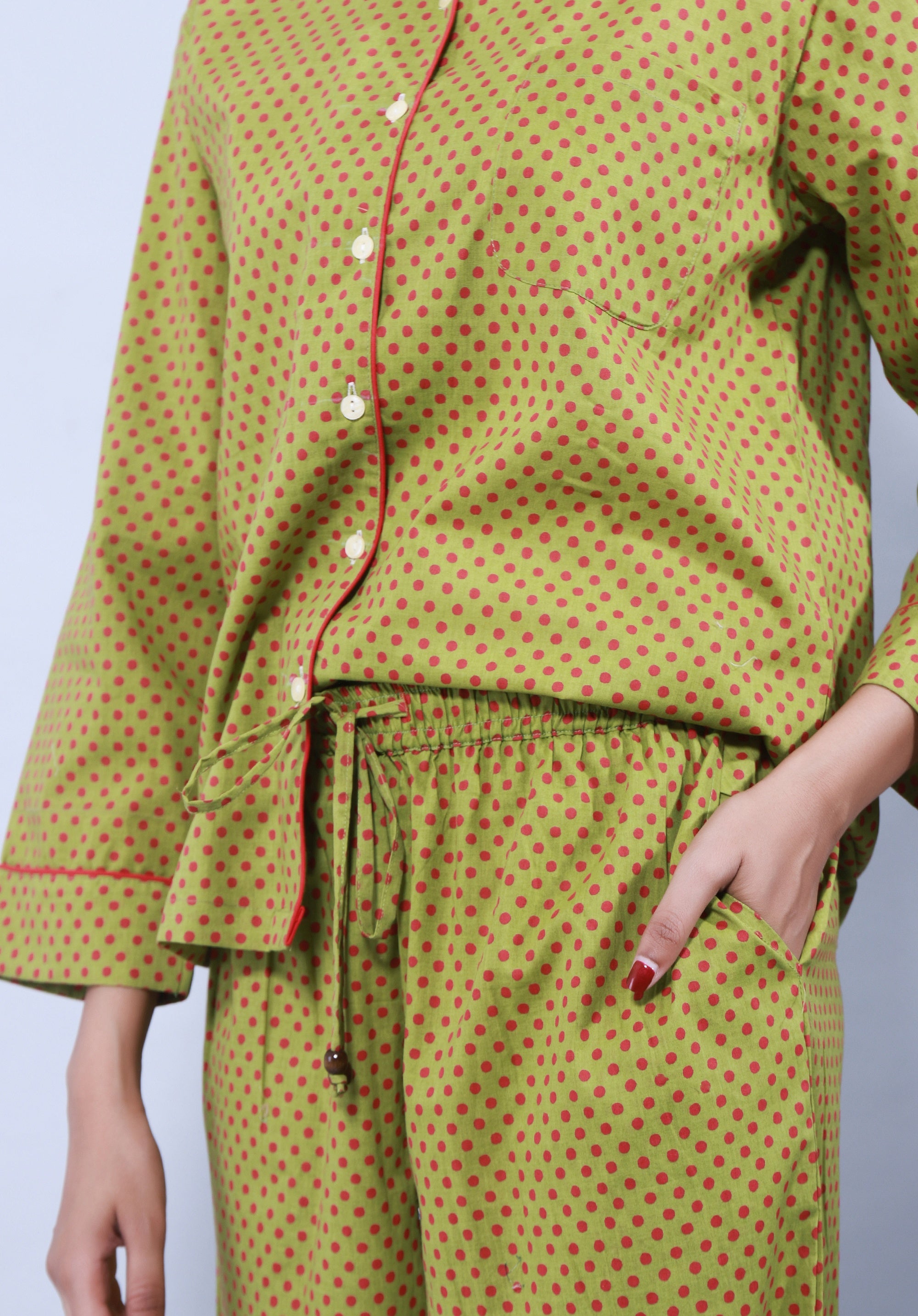 Women printed nightsuit