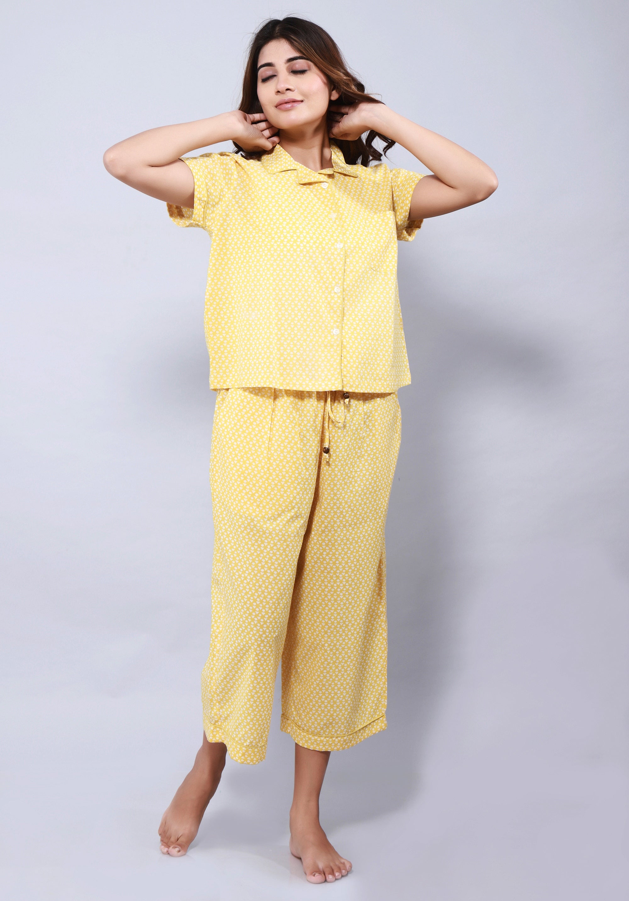 Women printed nightsuit