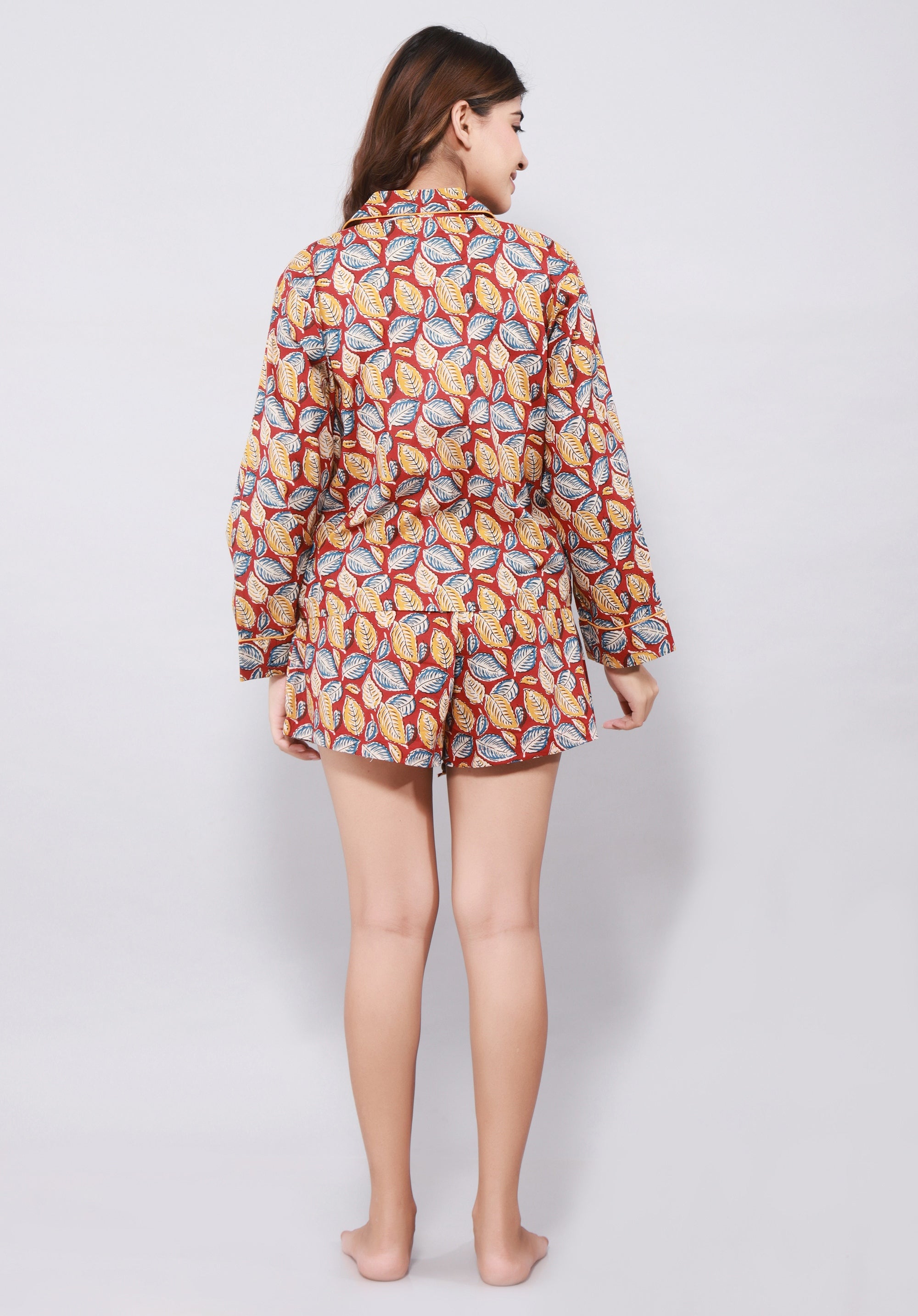 Women Printed Cotton Nightsuit