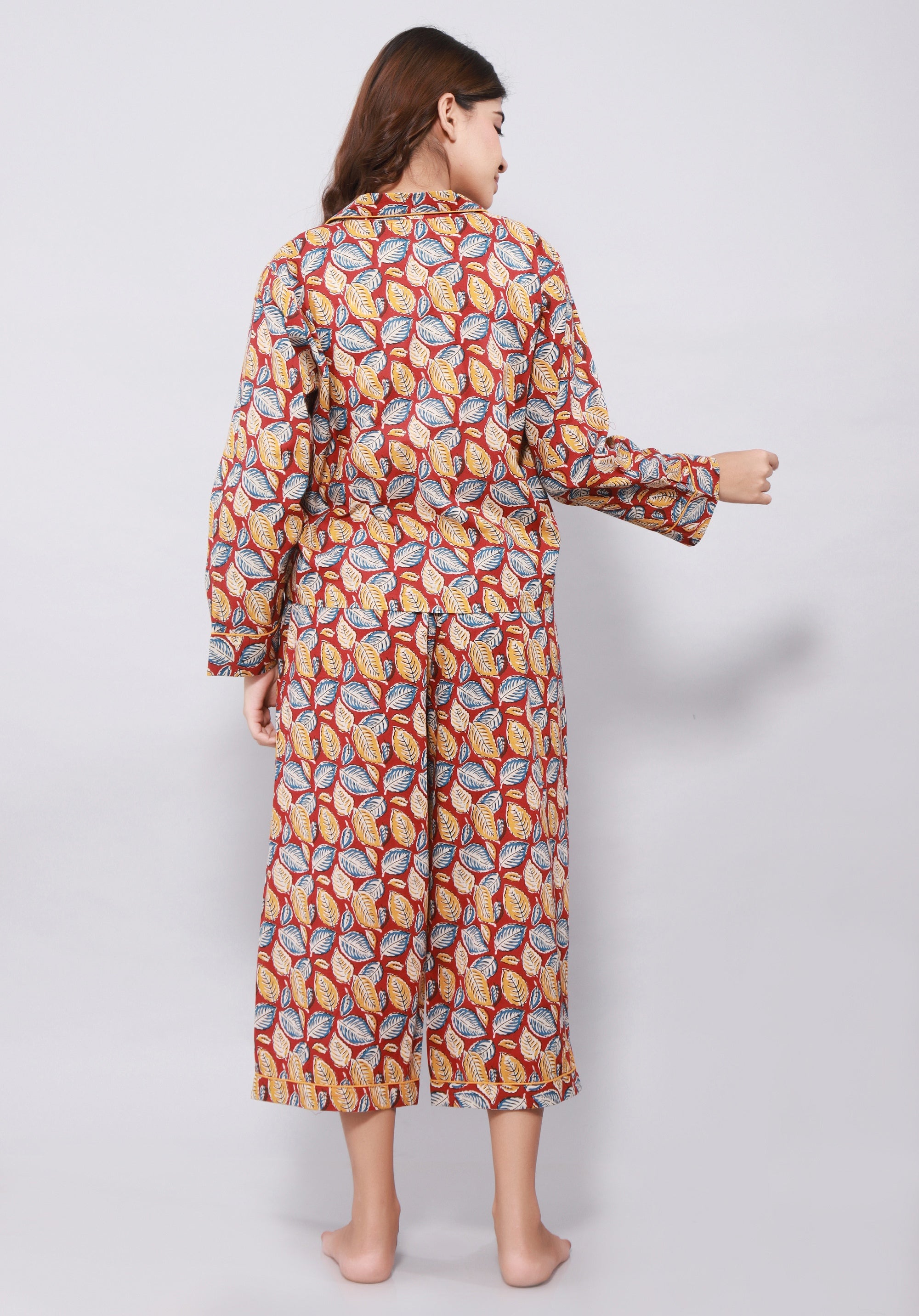 Women printed nightsuit