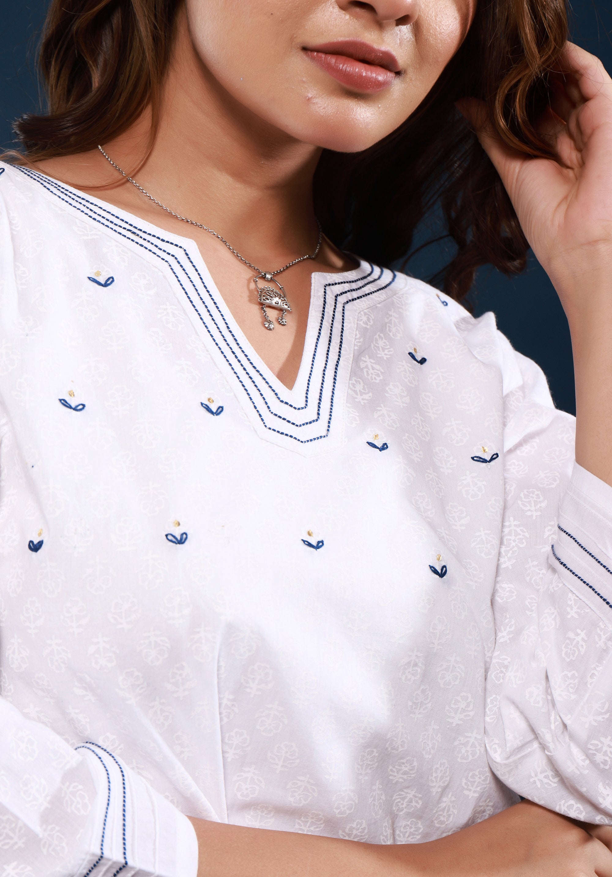 Women Printed kurta Top