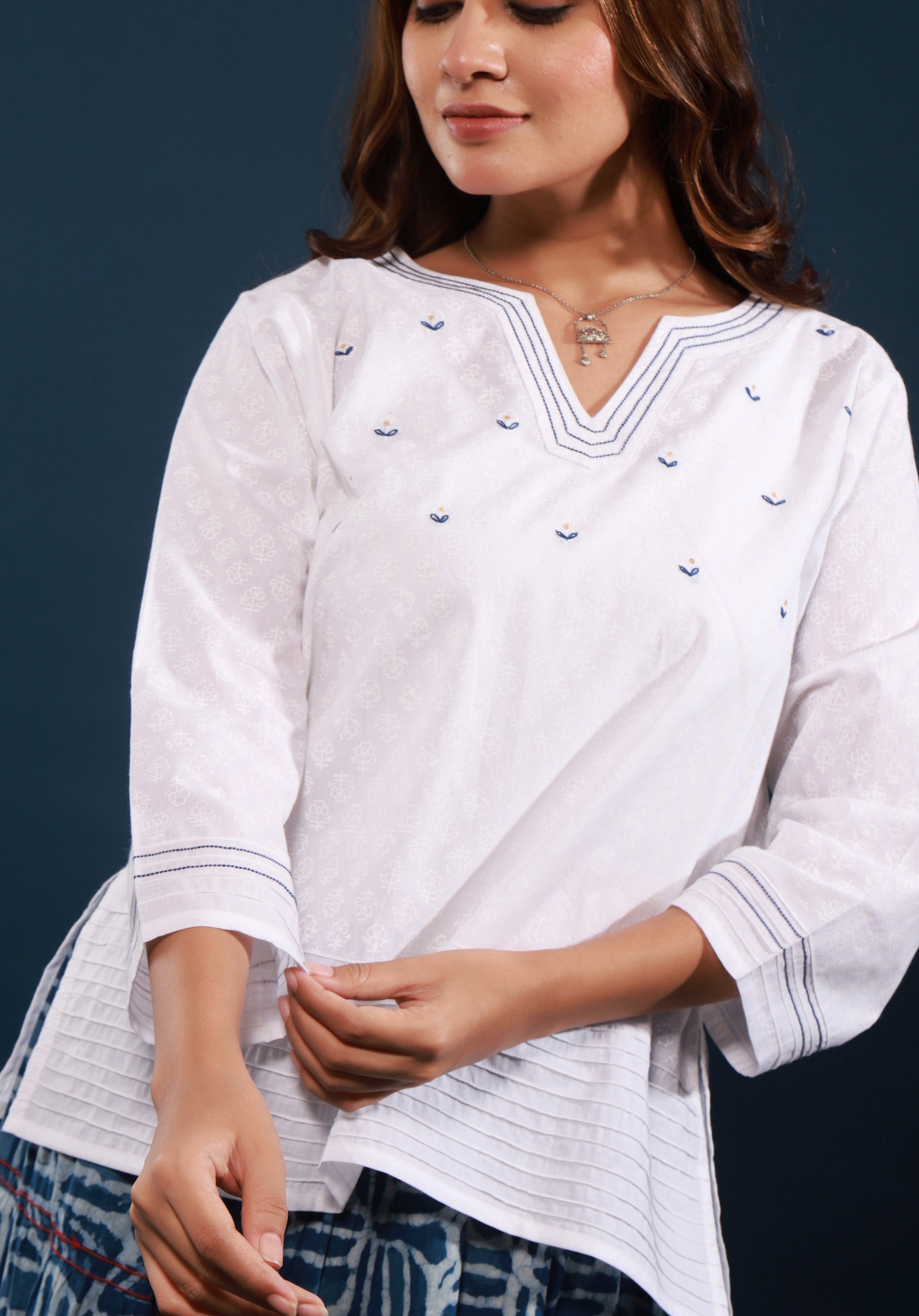 Women Printed kurta Top