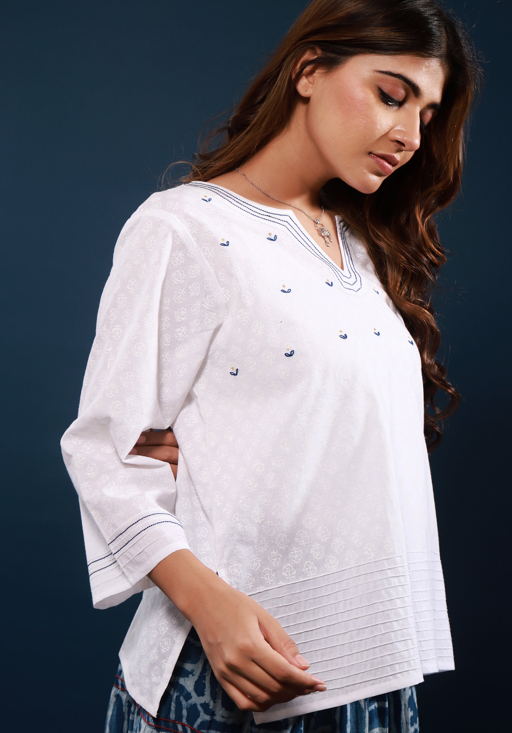 Women Printed kurta Top