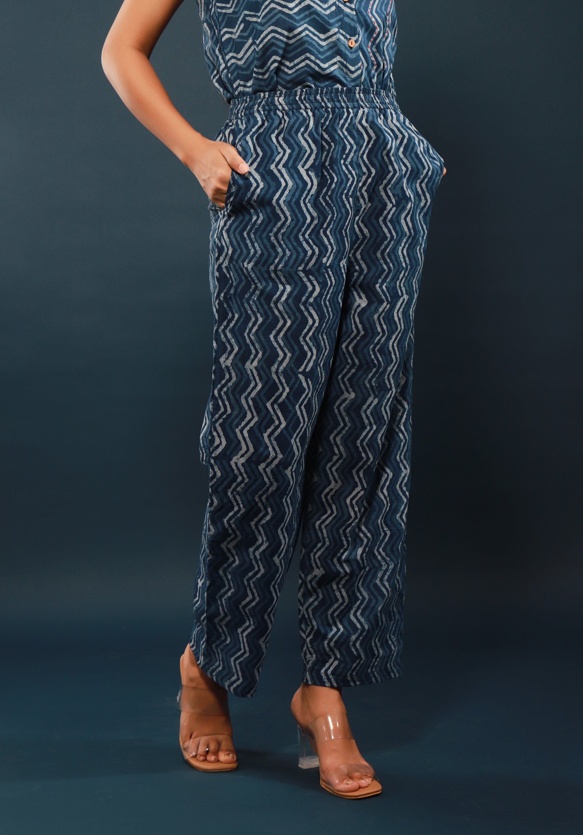 Women Indigo Pants