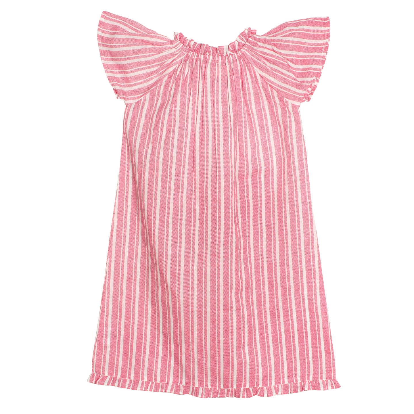 Girl's Cotton Night dress ZZ pink