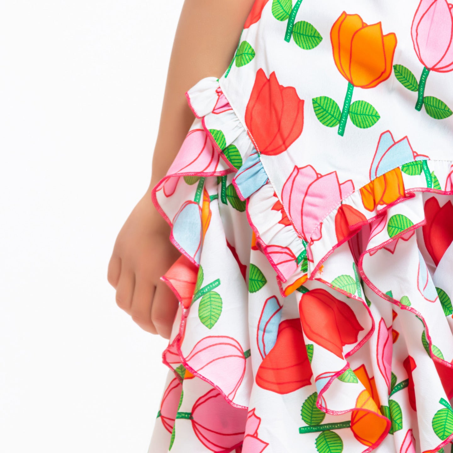 Mila Floral Coord Skirt Set Lotus Multicolor